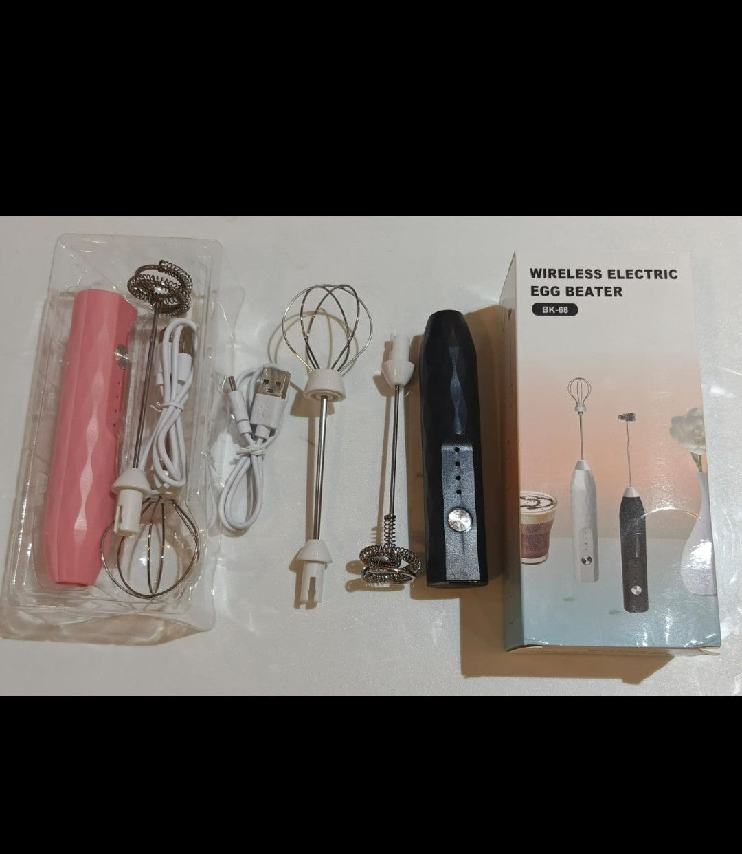 Electric Rechargeable Coffee Beater (Type-C, Handheld)