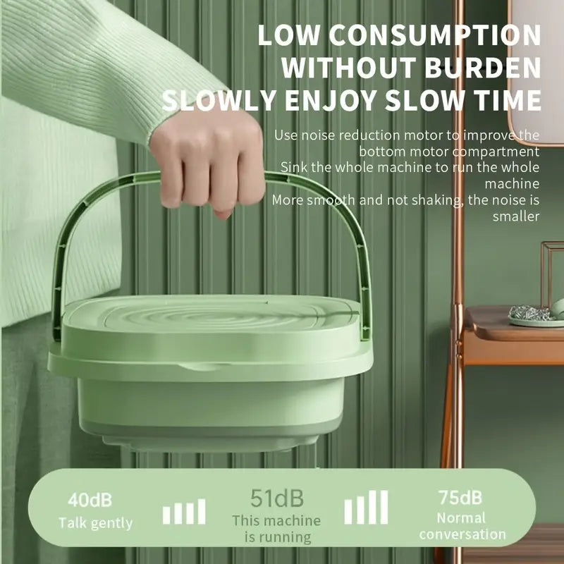 Portable Mini Folding Washing Machine
