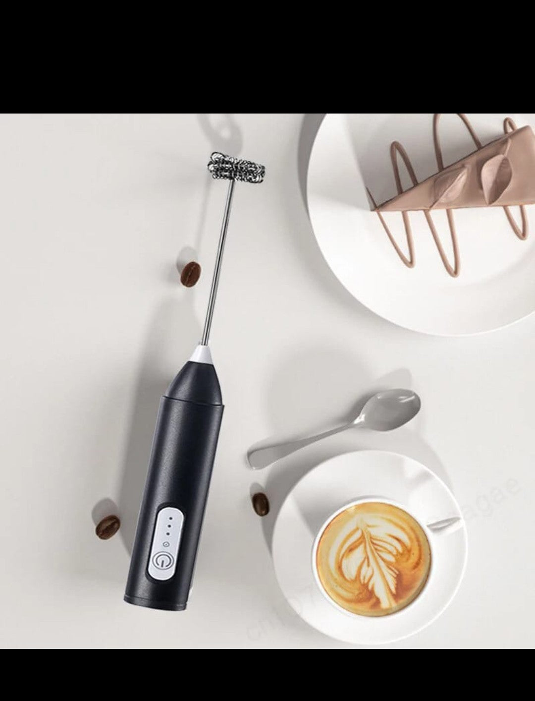 Electric Rechargeable Coffee Beater (Type-C, Handheld)