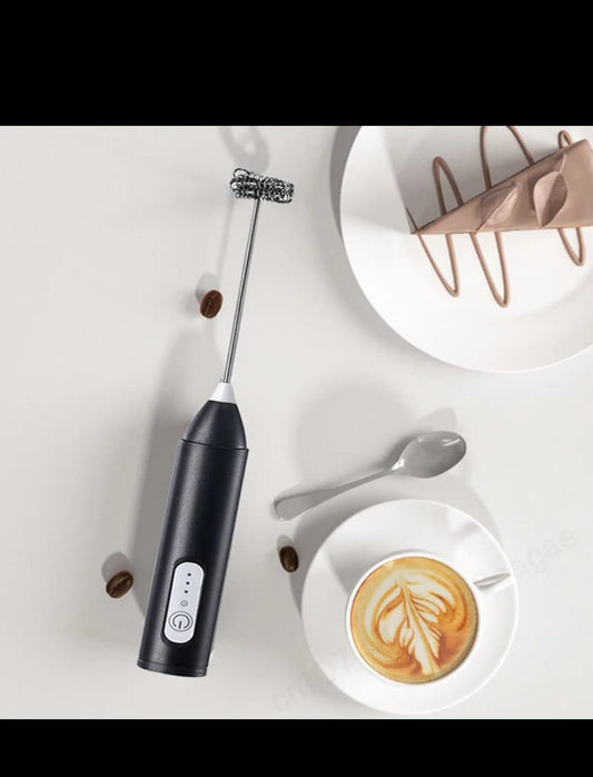 Electric Rechargeable Coffee Beater (Type-C, Handheld)