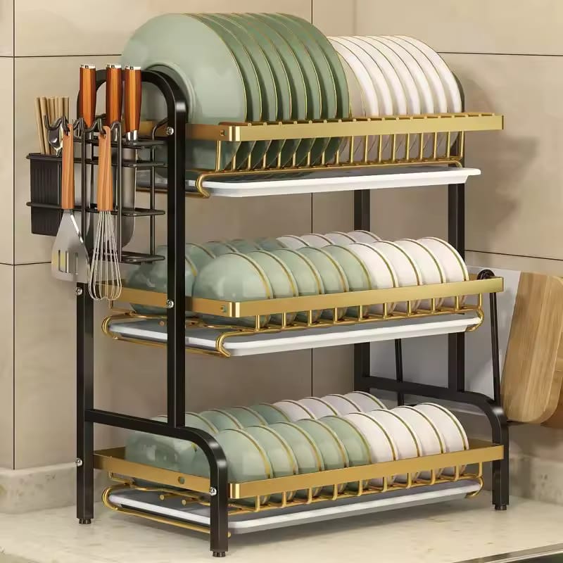 Dish Drainer – Stainless Steel Kitchen Dish Rack