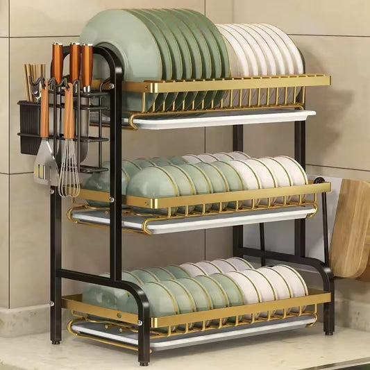 Dish Drainer – Stainless Steel Kitchen Dish Rack