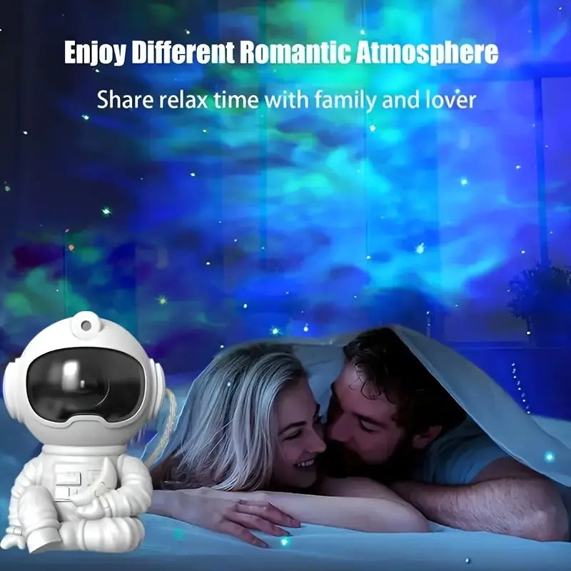 Astronaut Galaxy Star Projector Night Light